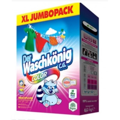 Порошок для прання WASCHKONIG Color 6 кг, к/к (97-074)